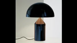 Lampada O-luce atollo 233 nero O-luce in OFFERTA OUTLET
