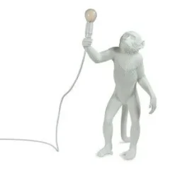 Lampada Seletti Monkey lamp white a PREZZI OUTLET