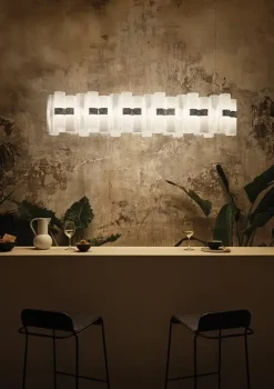 Lampada Slamp La lollo 100 linear sospensione led a PREZZI OUTLET