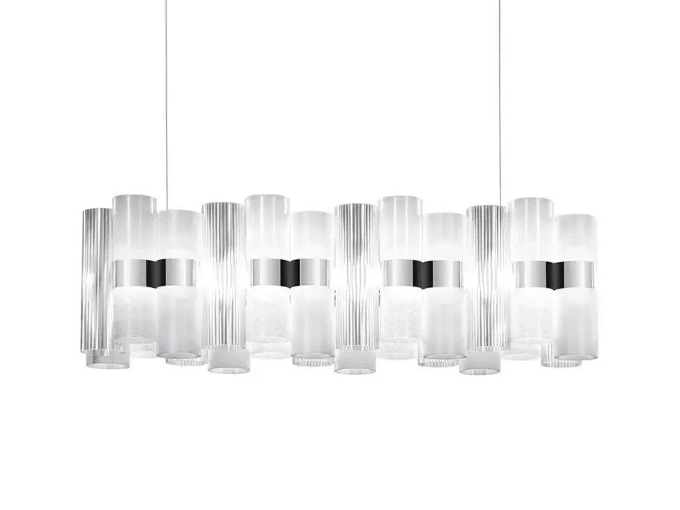 Lampada Slamp La lollo 100 linear sospensione led a PREZZI OUTLET