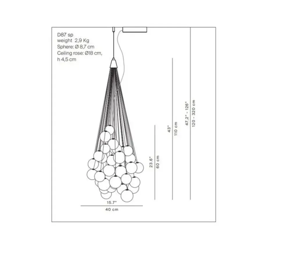 Lampada Stochastic Luceplan a prezzo Outlet! Rinnova l'arredo!