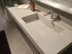 Lavabo in Acciaio modello Bagno rivo a marchio Scavolini a prezzi outlet