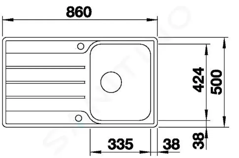 Lavello Lemis Blanco ad un prezzo speciale