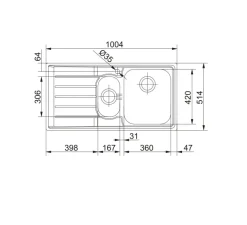 Lavello Nex 251 Franke ad un prezzo mai così piccolo