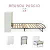 Letto A scomparsa paggio Marettomarflex SCONTATO a PREZZI OUTLET