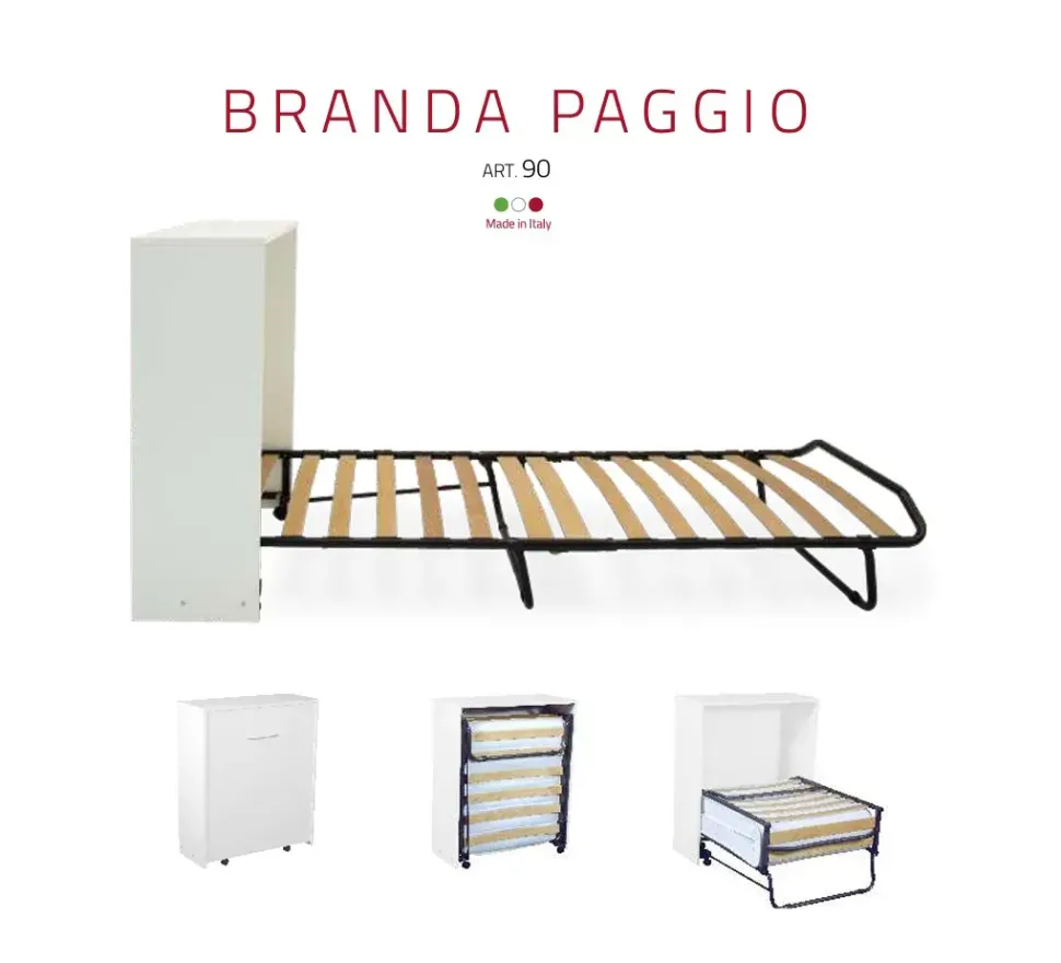 Letto A scomparsa paggio Marettomarflex SCONTATO a PREZZI OUTLET