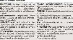 Letto Aria di Collezione esclusiva scontato del 21%