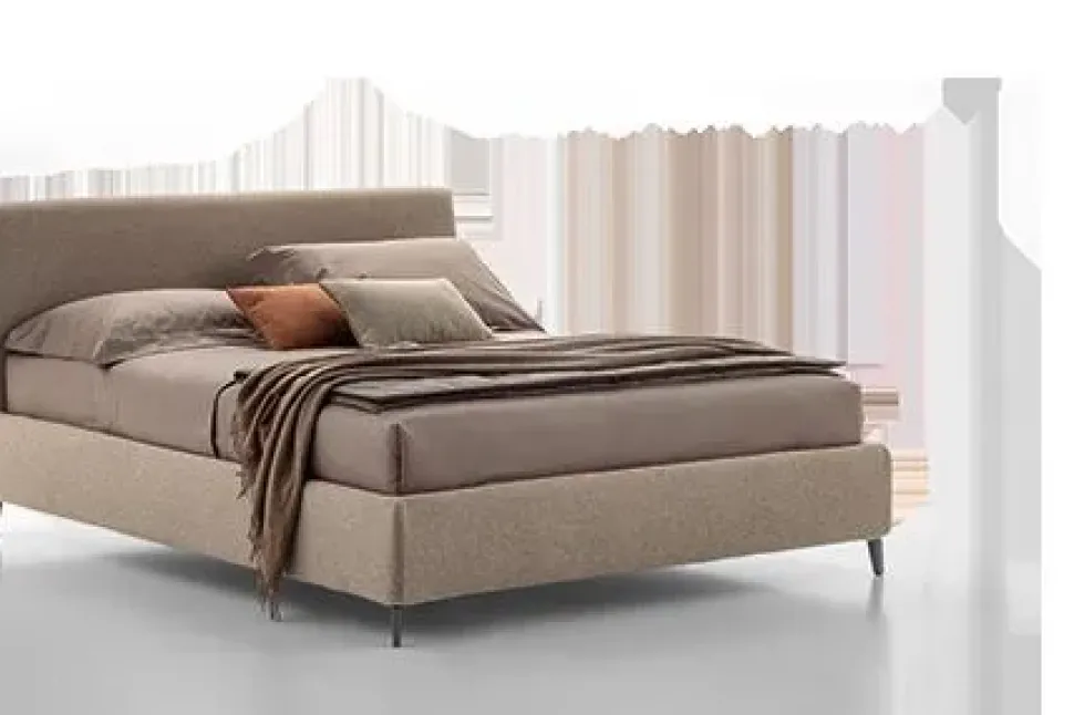 LETTO Benny + dalia silver V&nice a PREZZI OUTLET