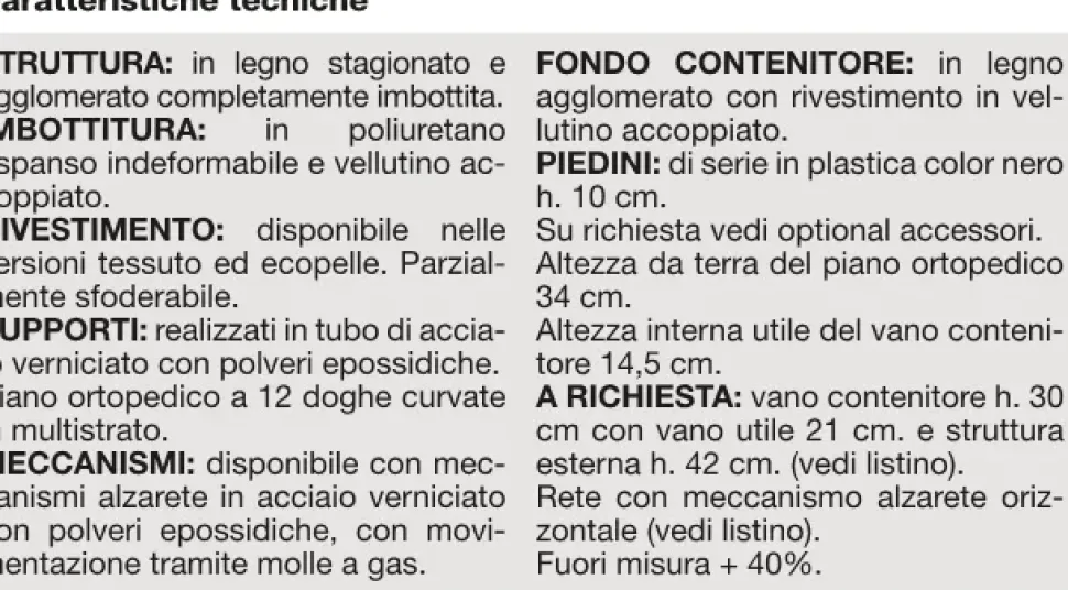 Letto Clarice di Collezione esclusiva scontato del 27%