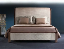 Letto classico Classico italiano velluto rasato Md work con un ribasso esclusivo