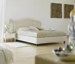 Letto classico con contenitore Zaffiro Hopplà a prezzo scontato