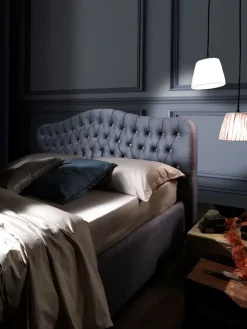Letto classico con contenitore Bernini Artigiana letti a prezzo ribassato