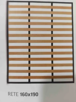 Letto classico con contenitore Bernini Artigiana letti a prezzo ribassato