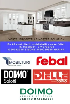 Letto classico con giroletto Floris Barel a prezzo ribassato