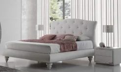 Letto classico con giroletto Virgo Artigianale a prezzo ribassato