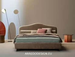 Letto classico con giroletto Medea Twils a prezzo scontato