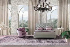 Letto classico con giroletto Susanna Artigianale a prezzo scontato