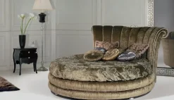 Letto classico con giroletto Letto principe luxury italia Md work a prezzo scontato