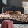 Letto classico Letto matrimoniale orchidea 50 luxury made in italy Md work con uno sconto esclusivo