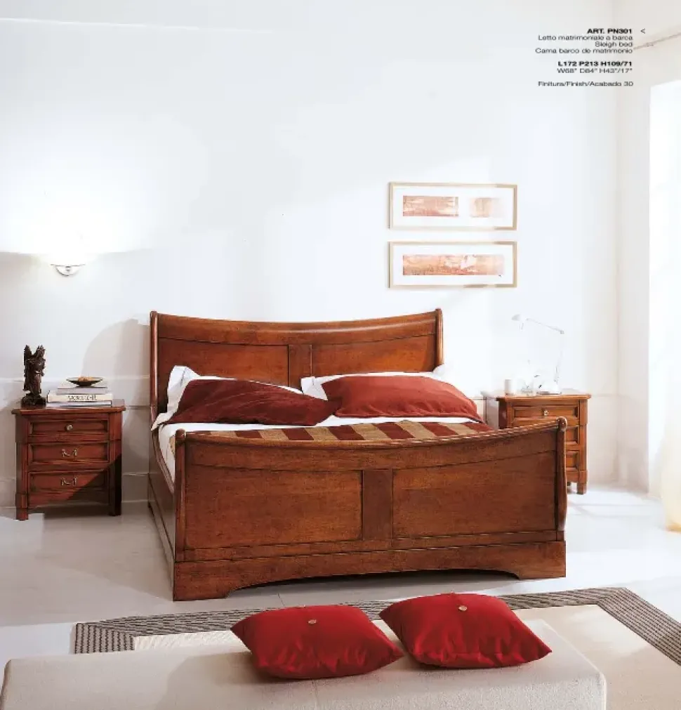 Letto classico Pn301 Parlani scontato 60%