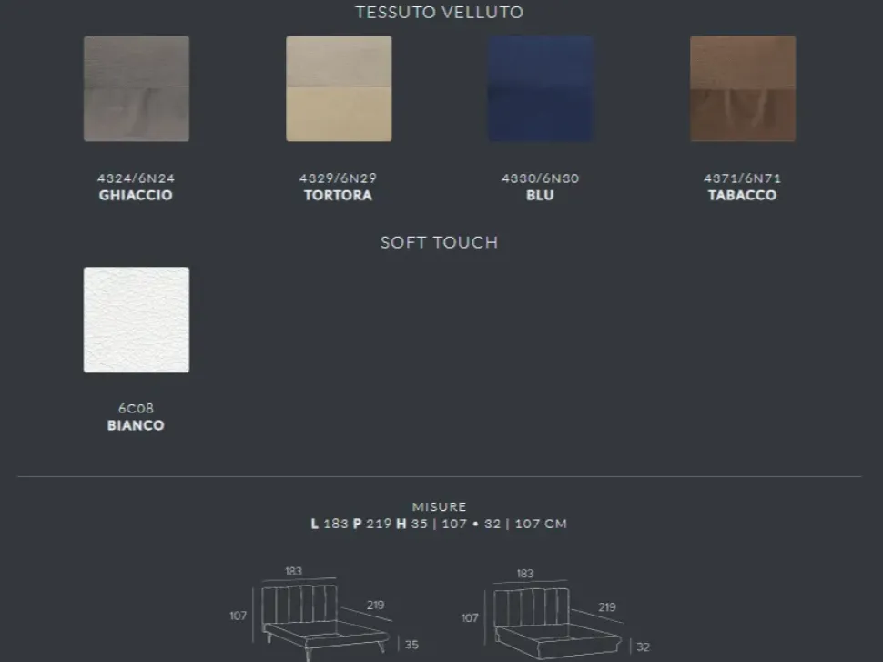 LETTO Creta Target point SCONTATO