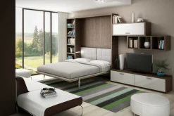 Letto design a scomparsa Letto a scomparsa sity2  matrimoniale  Artigianale a prezzo ribassato