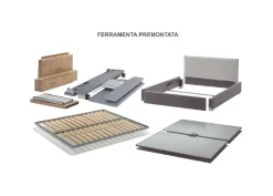 Letto design Chic Samoa con un ribasso del 30%