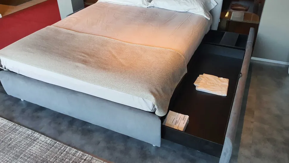 Letto design con cassetti Cama Noctis a prezzo ribassato