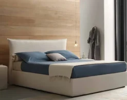 Letto design con contenitore Dione  Artigianale a prezzo scontato