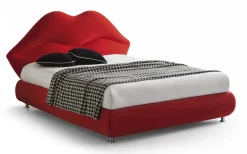Letto design con contenitore Kiss Nefi a prezzo ribassato