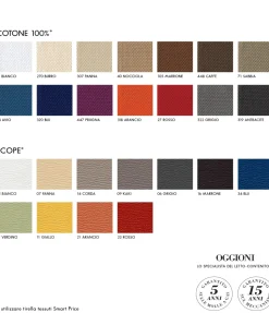 Letto design con contenitore Loren Oggioni a prezzo ribassato