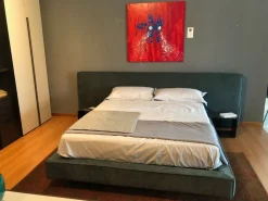 Letto design con contenitore Bowie Felis a prezzo scontato