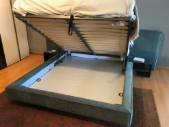 Letto design con contenitore Bowie Felis a prezzo scontato