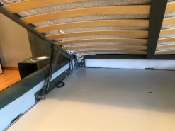 Letto design con contenitore Bowie Felis a prezzo scontato