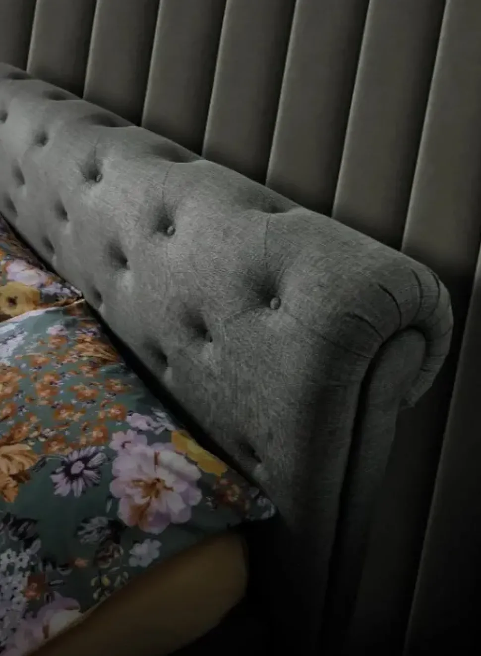 Letto design con contenitore Boheme Artigianale a prezzo ribassato