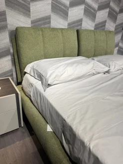 Letto design con contenitore Tecum Novaluna a prezzo scontato