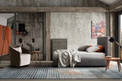 Letto design con contenitore Love Le comfort a prezzo scontato