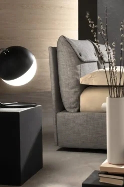 Letto design con contenitore Case * Samoa a prezzo ribassato