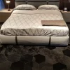 Letto design con contenitore New bond  Flou a prezzo scontato