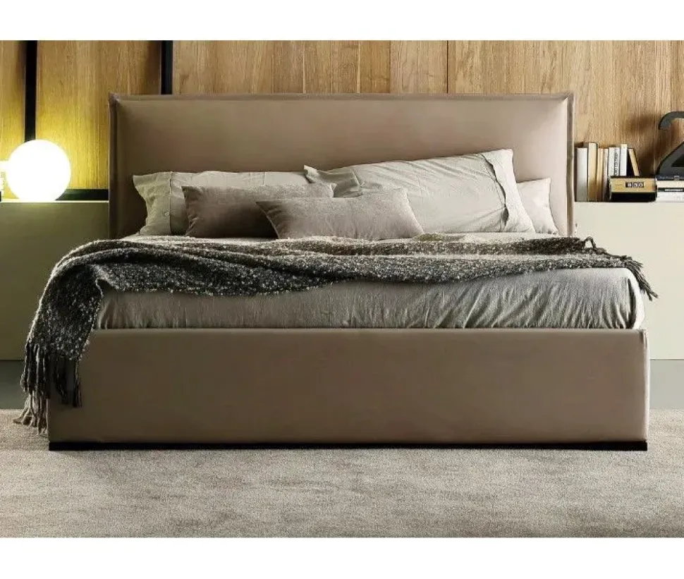 Letto design con contenitore Michelle Ergogreen a prezzo ribassato