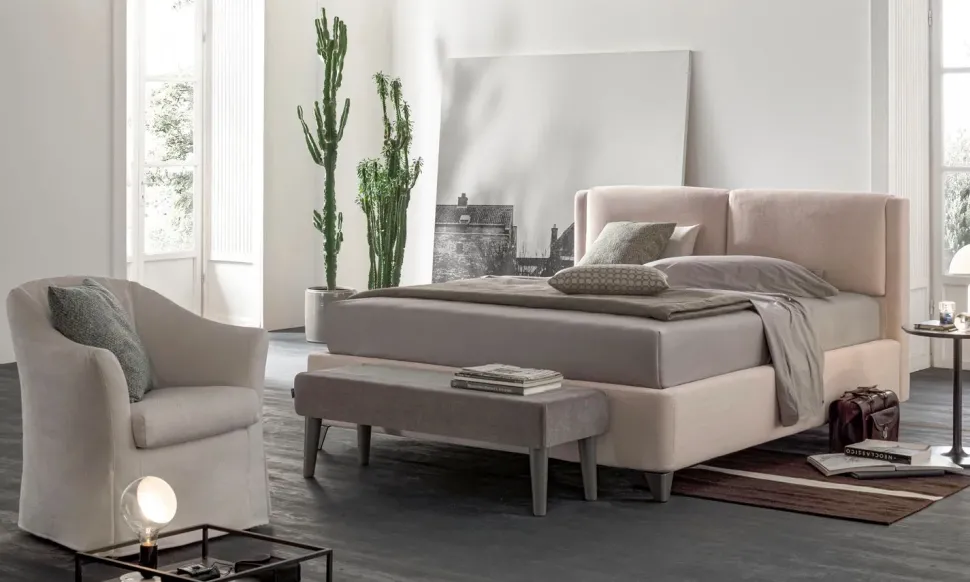 Letto design con contenitore Loft V&nice a prezzo scontato