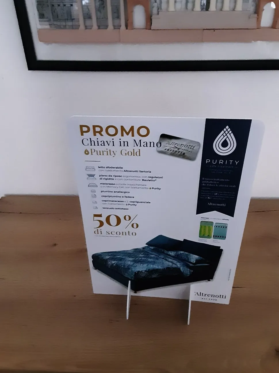 Letto design con contenitore Figi Altrenotti a prezzo ribassato