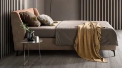 Letto design con contenitore Ugo Artigianale a prezzo ribassato