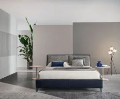 Letto design con giroletto Attico Twils a prezzo ribassato