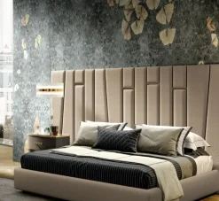 Letto design con giroletto Letto luxury maxi testata Md work a prezzo scontato