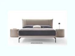 Letto design con piedini Sakura Rosini a prezzo scontato