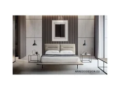 Letto design con piedini Moonlight Felis a prezzo ribassato