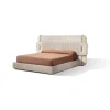 Letto design Luxury pelle e ottone Md work con un ribasso esclusivo