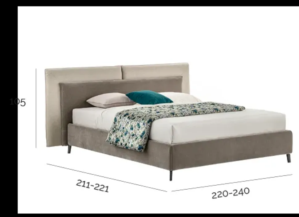 Letto design Monroe V&nice con uno sconto del 32%