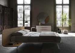 Letto design No-vo quercia Voltan con uno sconto del 20%